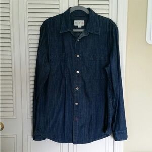 FEED + Target Dark Blue Denim shirt